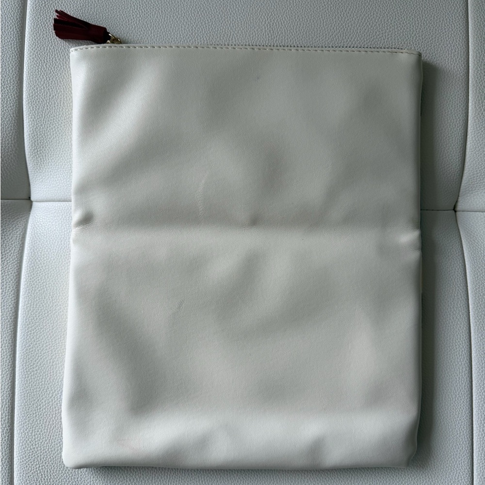 Rachel Pally Cream and Floral Reversible Clutch - Picture 3 of 8